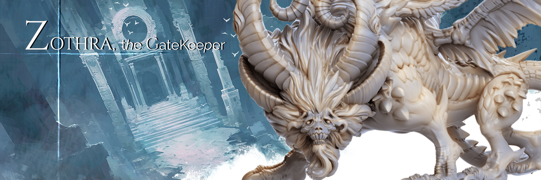 Zothra, the Gatekeeper fantasy character